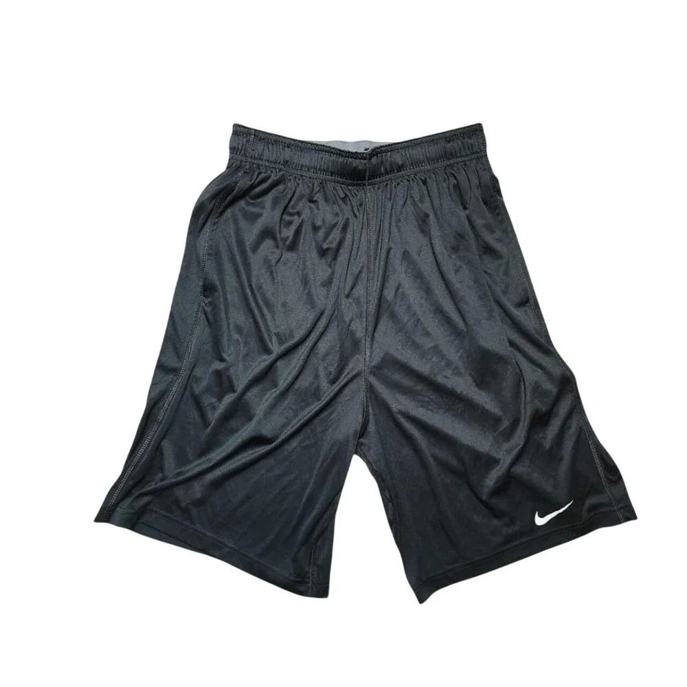 Nike Dri-FIT Mens Athletic Shorts Black Training Gym Running Pockets Size Small‎